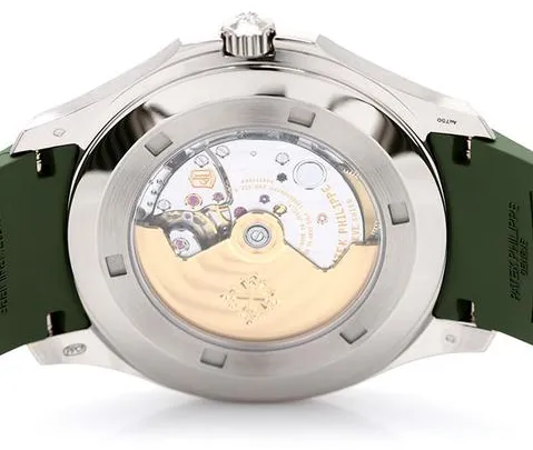 Patek Philippe Aquanaut 5168G-010 42mm White gold Green 4