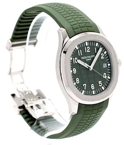 Patek Philippe Aquanaut 5168G-010 42mm White gold Green 10