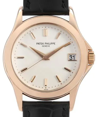 Patek Philippe Calatrava 5107R-001 37mm Rose gold Silver