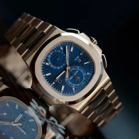 Patek Philippe Nautilus 5990/1R-001 40.5mm Rose gold Blue 1