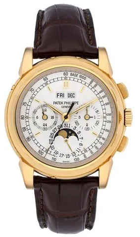 Patek Philippe Perpetual Calendar Chronograph 5970J-001 40mm Yellow gold White