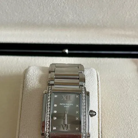 Patek Philippe Twenty~4 4910/10 25mm Stainless steel Gray 8