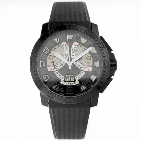 Pierre Kunz PKG 403  LTD 45mm Stainless steel Black