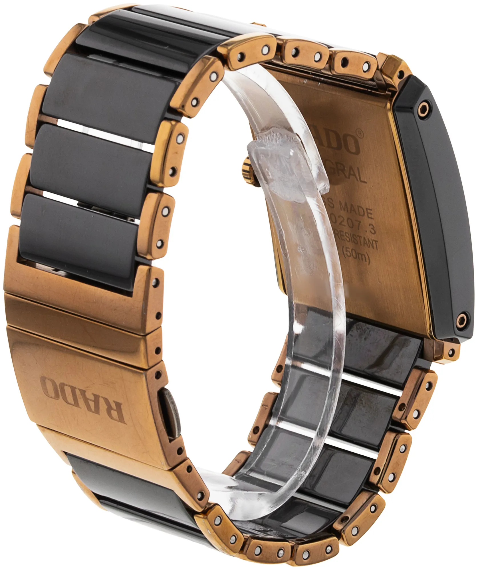 Rado Integral R20207712 31mm Rose gold and Black ceramic Black 2