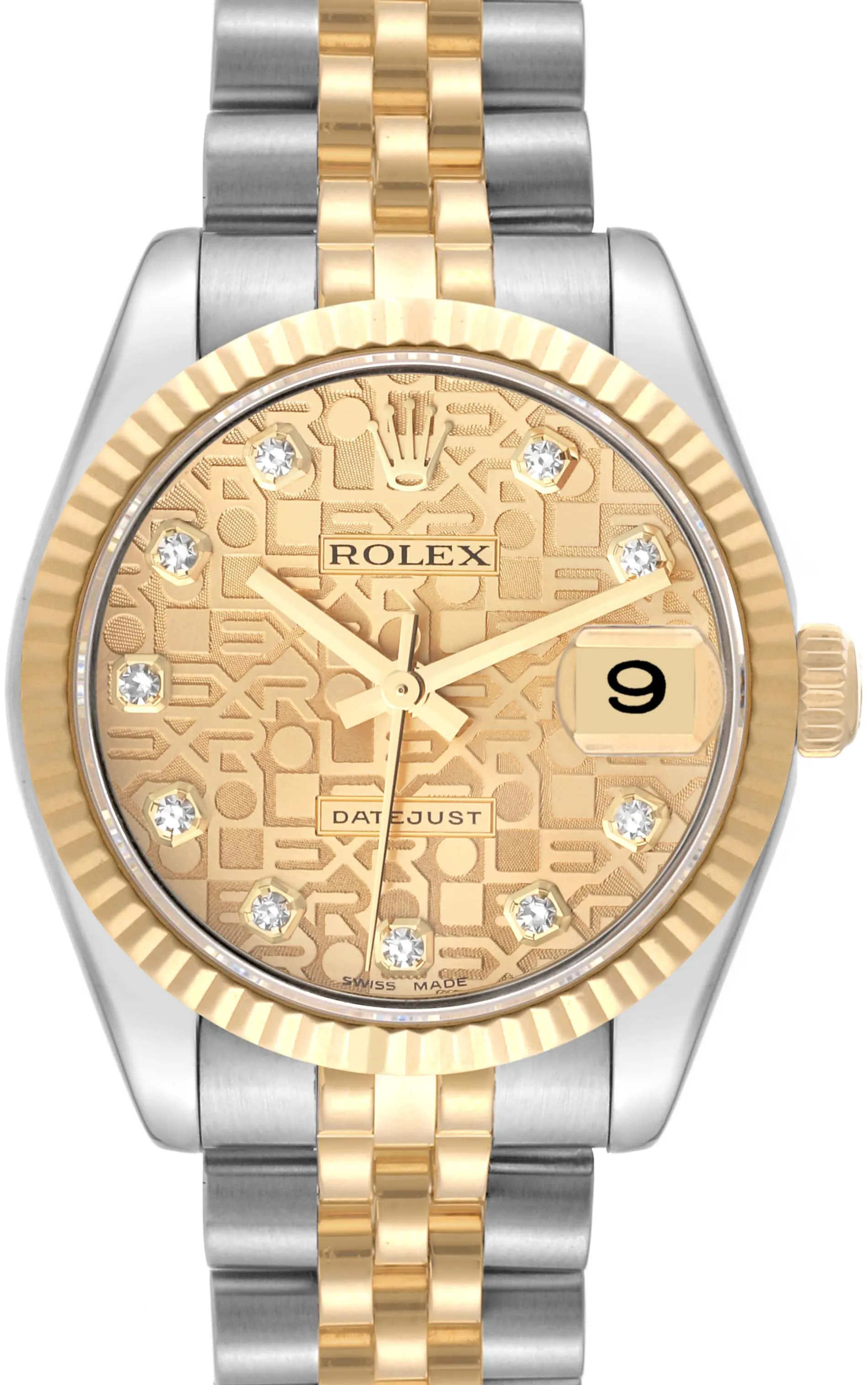 Rolex Datejust 31 178273 31mm Stainless steel Champagne anniversary jubilee