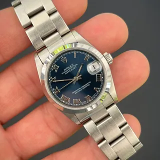 Rolex Datejust 31 68240 Stainless steel Blue