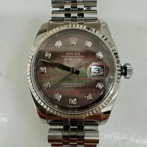 Rolex Datejust 36 116234 36mm White gold Mother-of-pearl