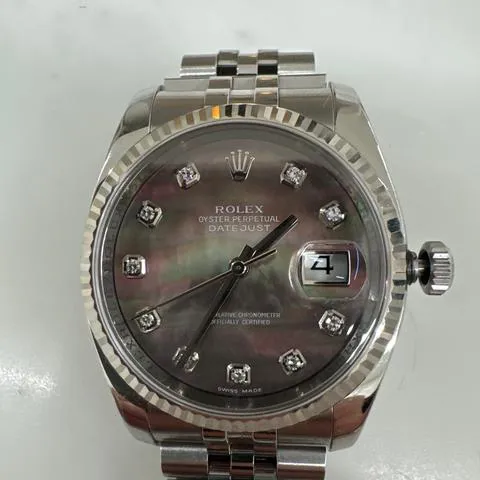 Rolex Datejust 36 116234 36mm White gold Mother-of-pearl 5