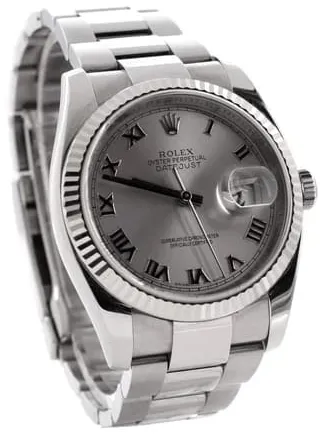 Rolex Datejust 36 116234 36mm White gold Silver 1