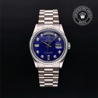 Rolex Day-Date 118399BR White gold White