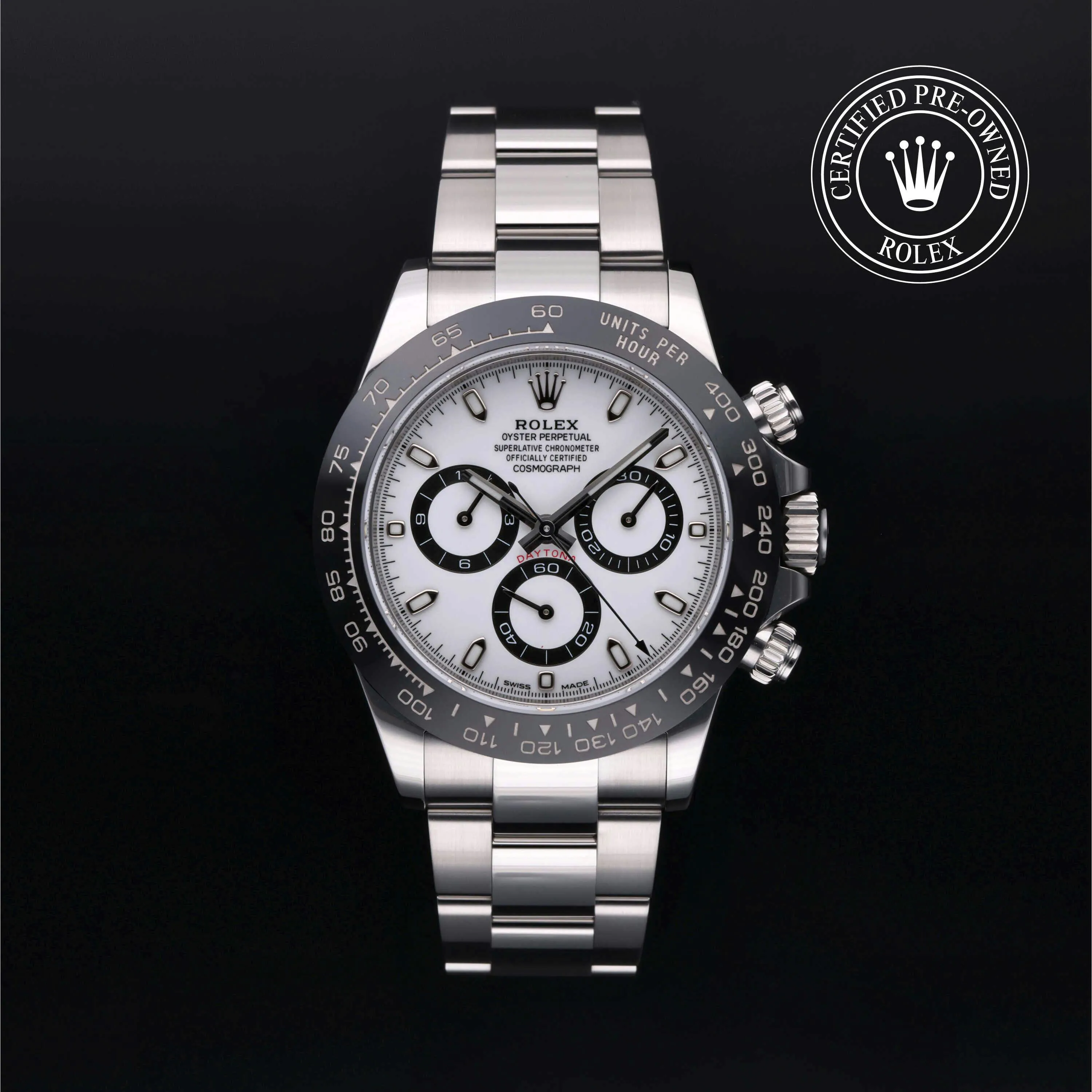 Rolex Daytona 116500LN-0001 40mm Stainless steel White