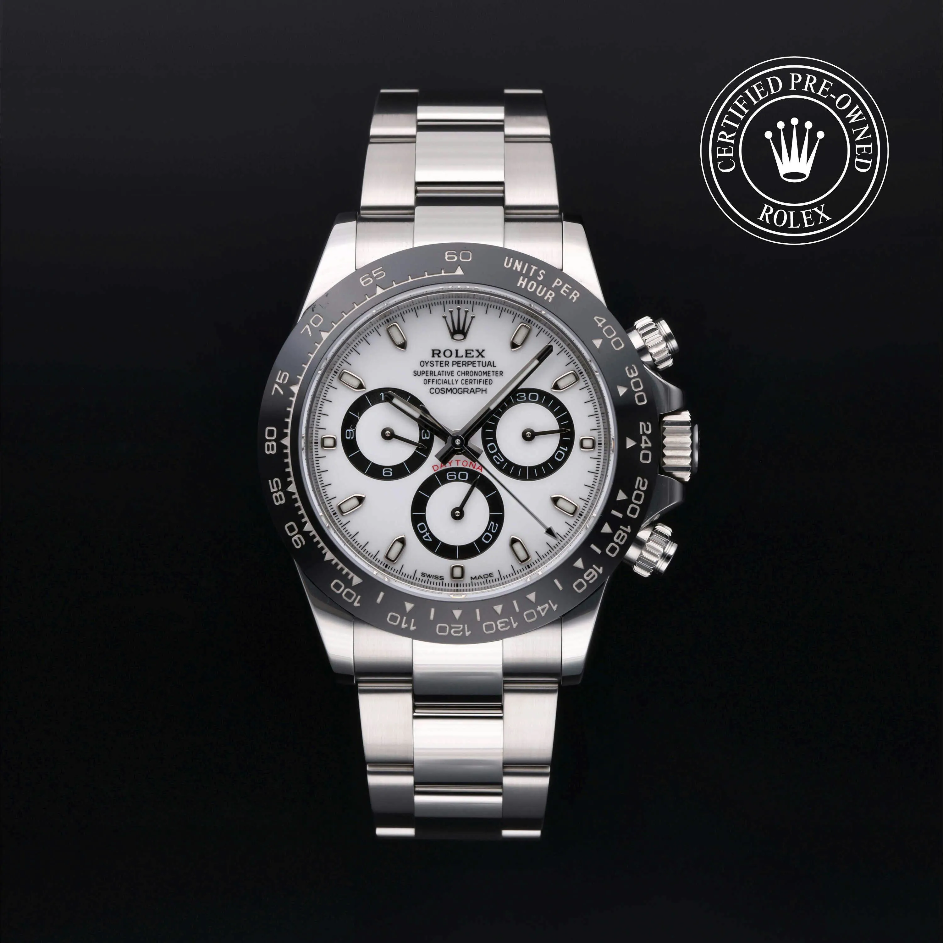 Rolex Daytona 116500LN-0001 40mm Stainless steel White