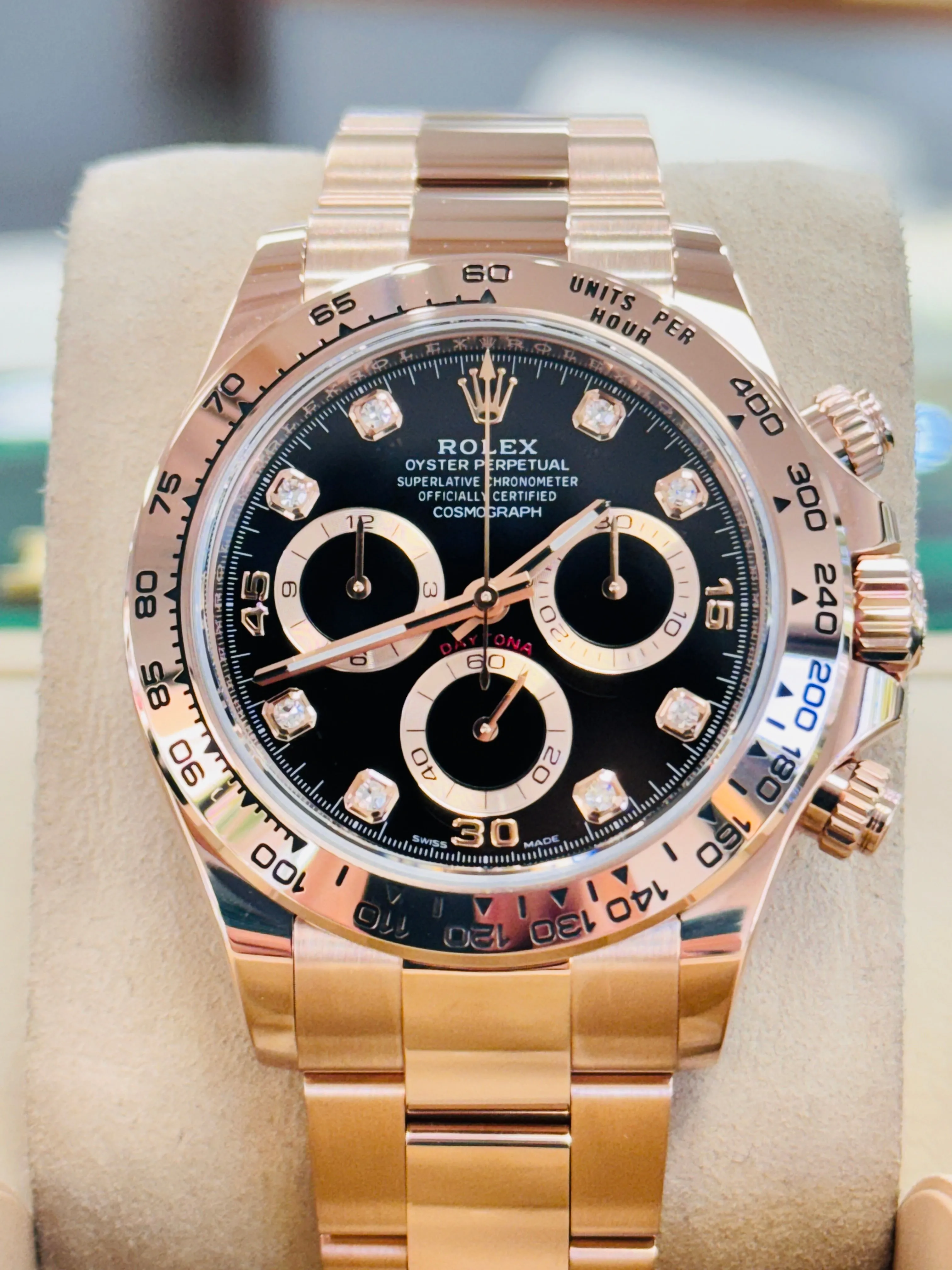 Rolex Daytona 116505 40mm Rose gold Black