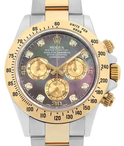 Rolex Daytona 116523NG 40mm Yellow gold and Stainless steel Black