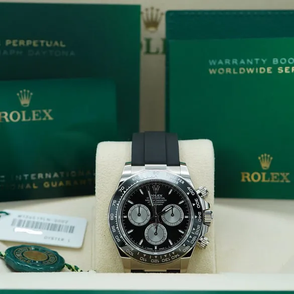 Rolex Daytona 126519LN-0002 40mm 18k white gold Black 7