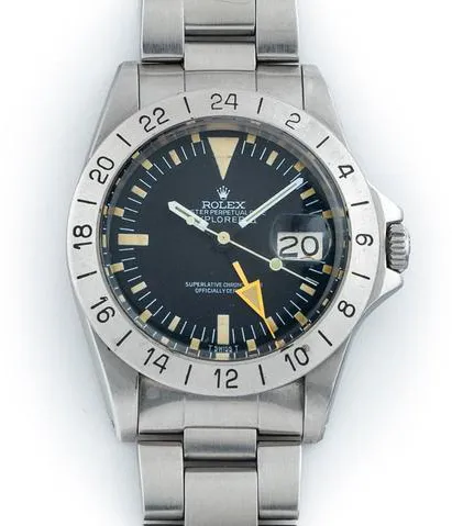 Rolex Explorer II 1655 40mm Stainless steel Black