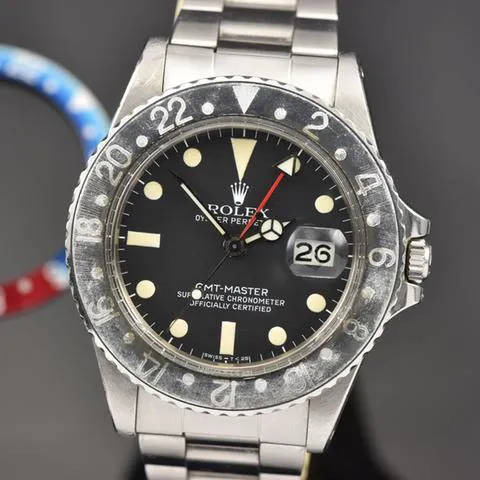 Rolex GMT-Master 16750 40mm Stainless steel Black