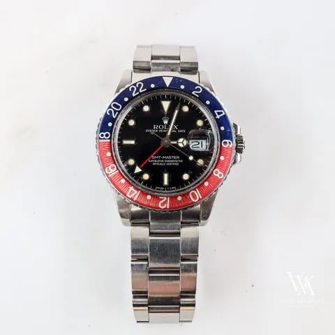 Rolex GMT-Master 16750 40mm Stainless steel Black