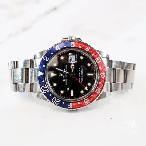 Rolex GMT-Master 16750 40mm Stainless steel Black 2