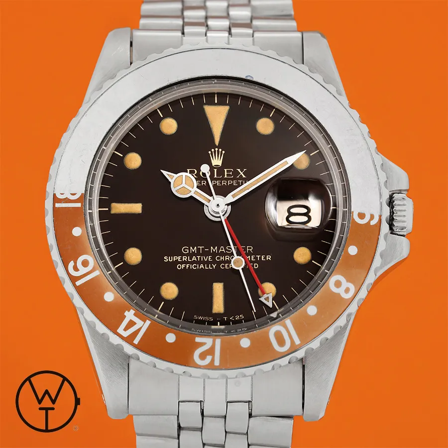 Rolex GMT-Master 1675 40mm Stainless steel Gilt