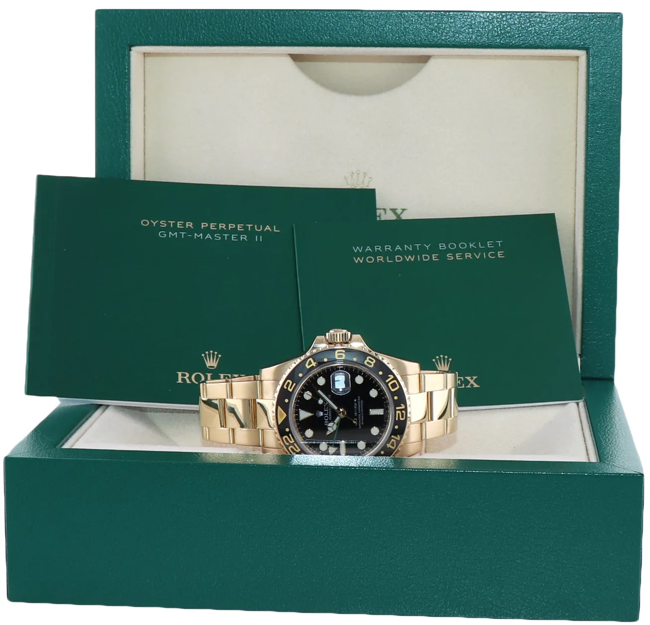 Rolex GMT-Master II 116718 40mm Yellow gold Black 7