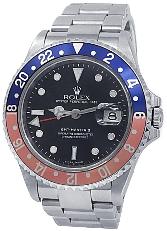 Rolex GMT-Master II 16710 40mm Stainless steel Black