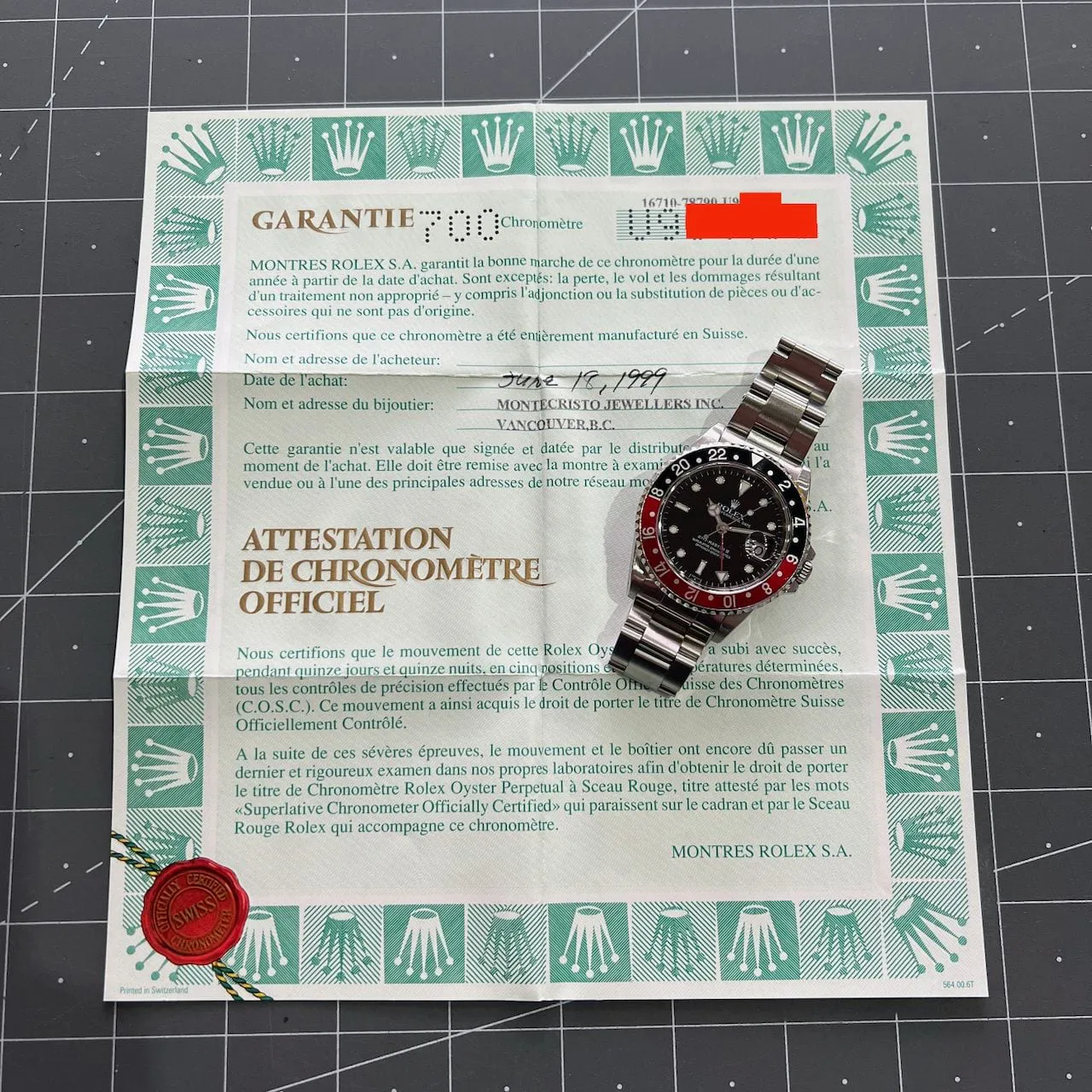 Rolex GMT-Master II 16710 40mm Stainless steel Black 6