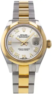 Rolex Lady-Datejust 279163 Yellow gold and Stainless steel Ivory Roman Numeral