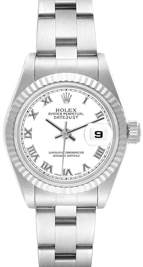 Rolex Lady-Datejust 79174 26mm Stainless steel White