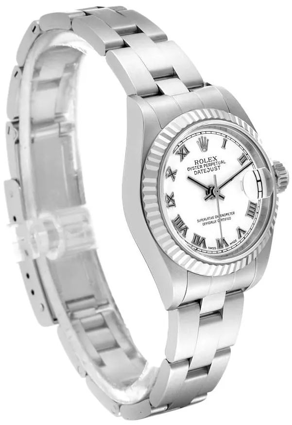 Rolex Lady-Datejust 79174 26mm Stainless steel White 2