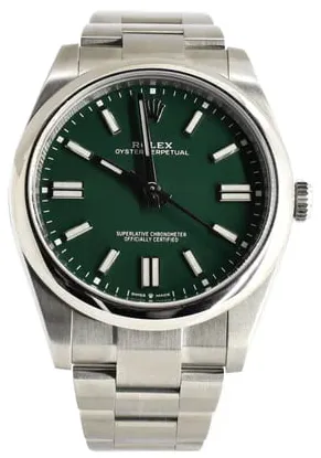 Rolex Oyster Perpetual 124300-0005 41mm Oystersteel Green