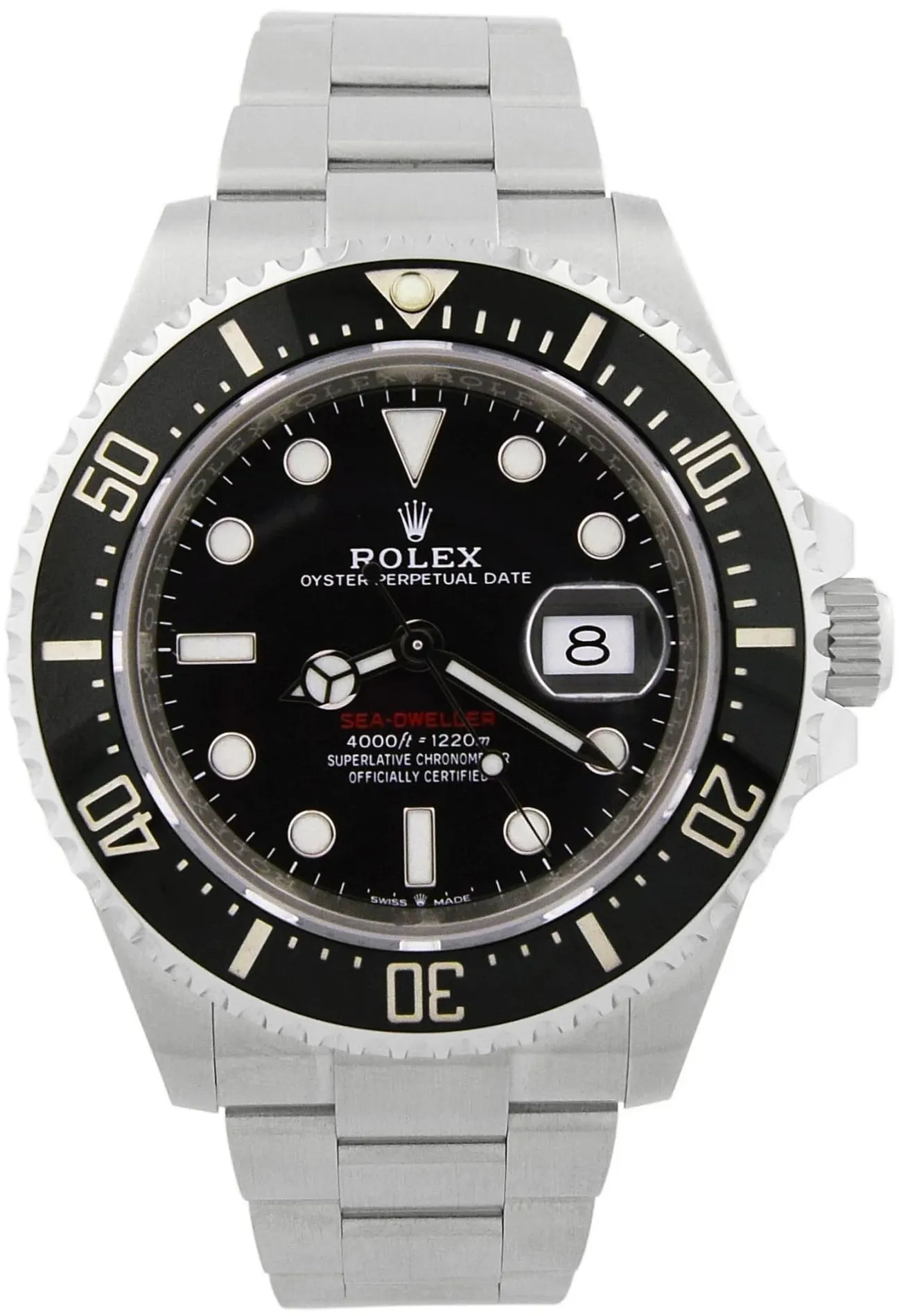 Rolex Sea-Dweller 126600-0001 43mm Stainless steel Black