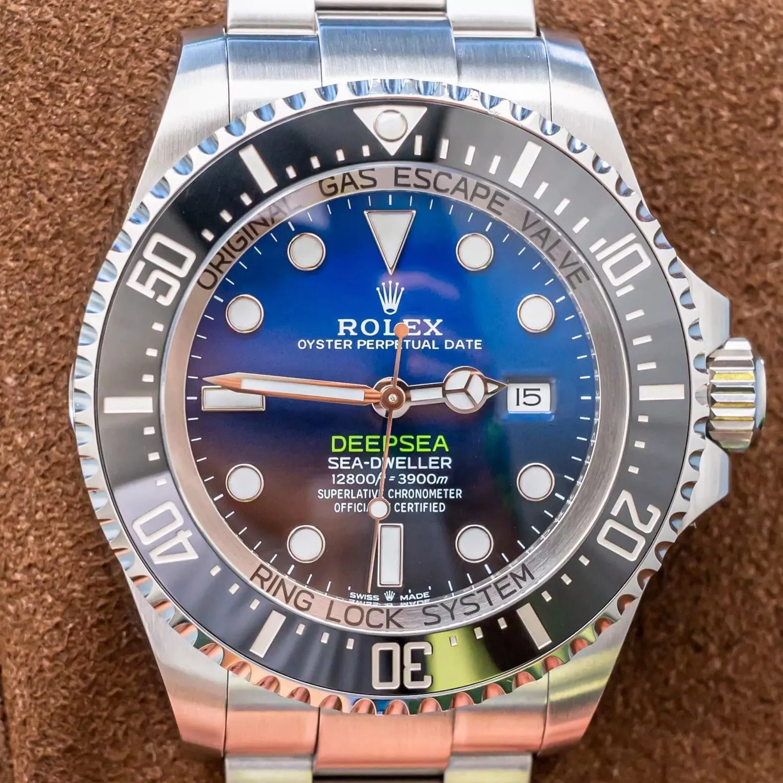 Rolex Sea-Dweller Deepsea 126660-0002 44mm Stainless steel Blue