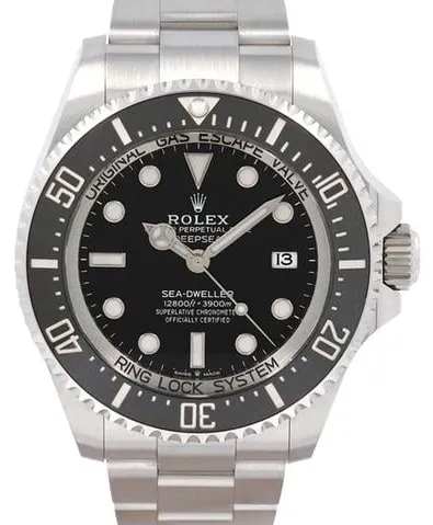 Rolex Sea-Dweller Deepsea 136660 44mm Stainless steel Black