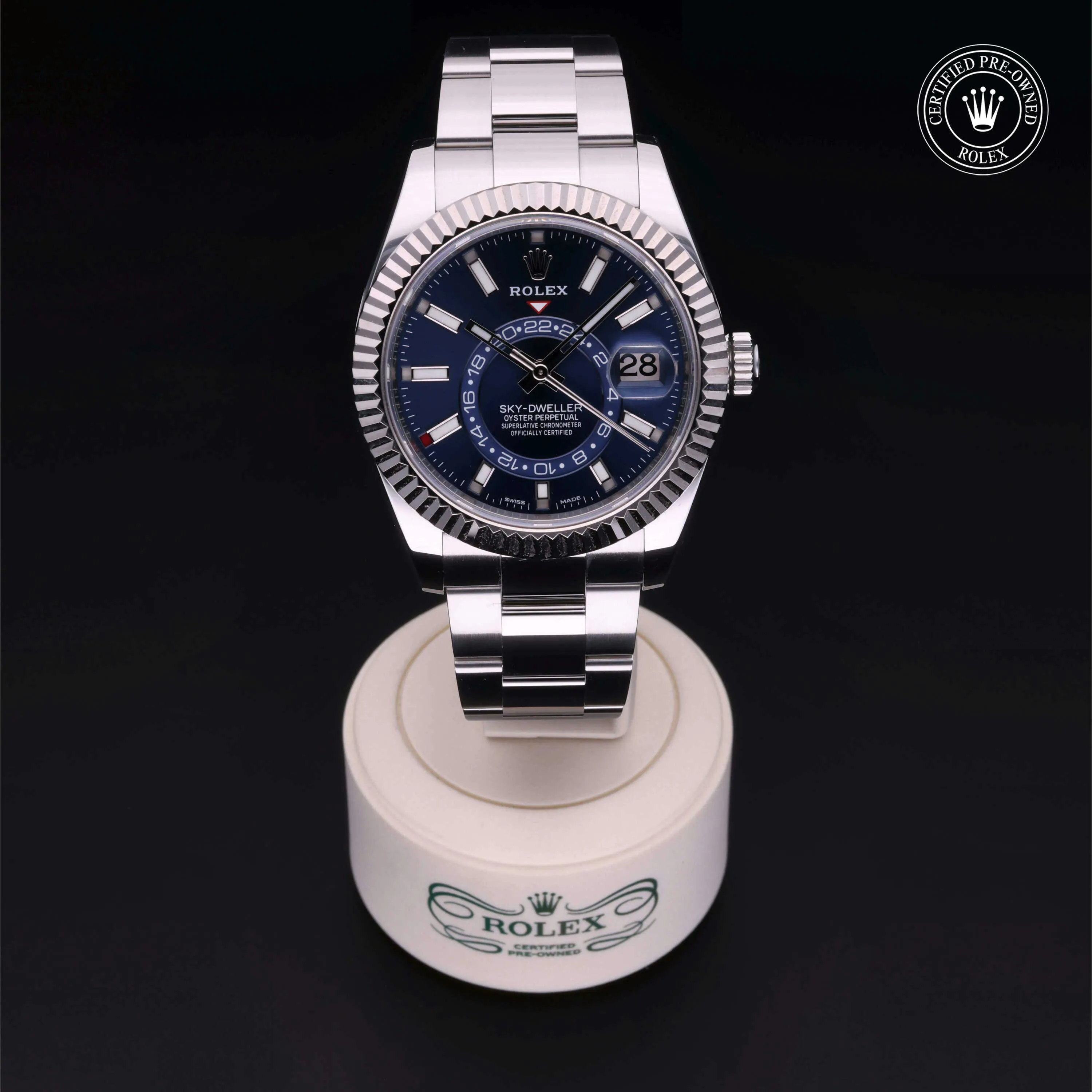 Rolex Sky-Dweller 326934-0003 42mm Stainless steel Blue 1