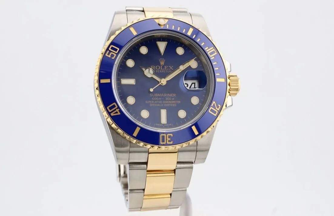 Rolex Submariner 116613LB 40mm Yellow gold and Stainless steel Blue