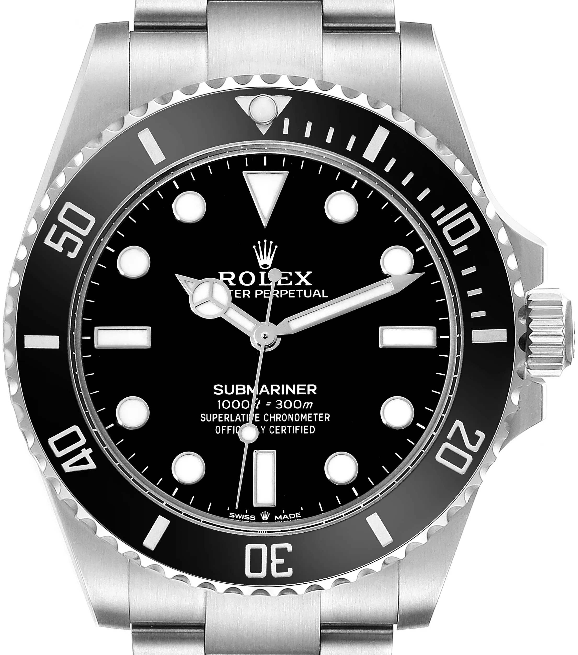 Rolex Submariner 124060 41mm Stainless steel Black