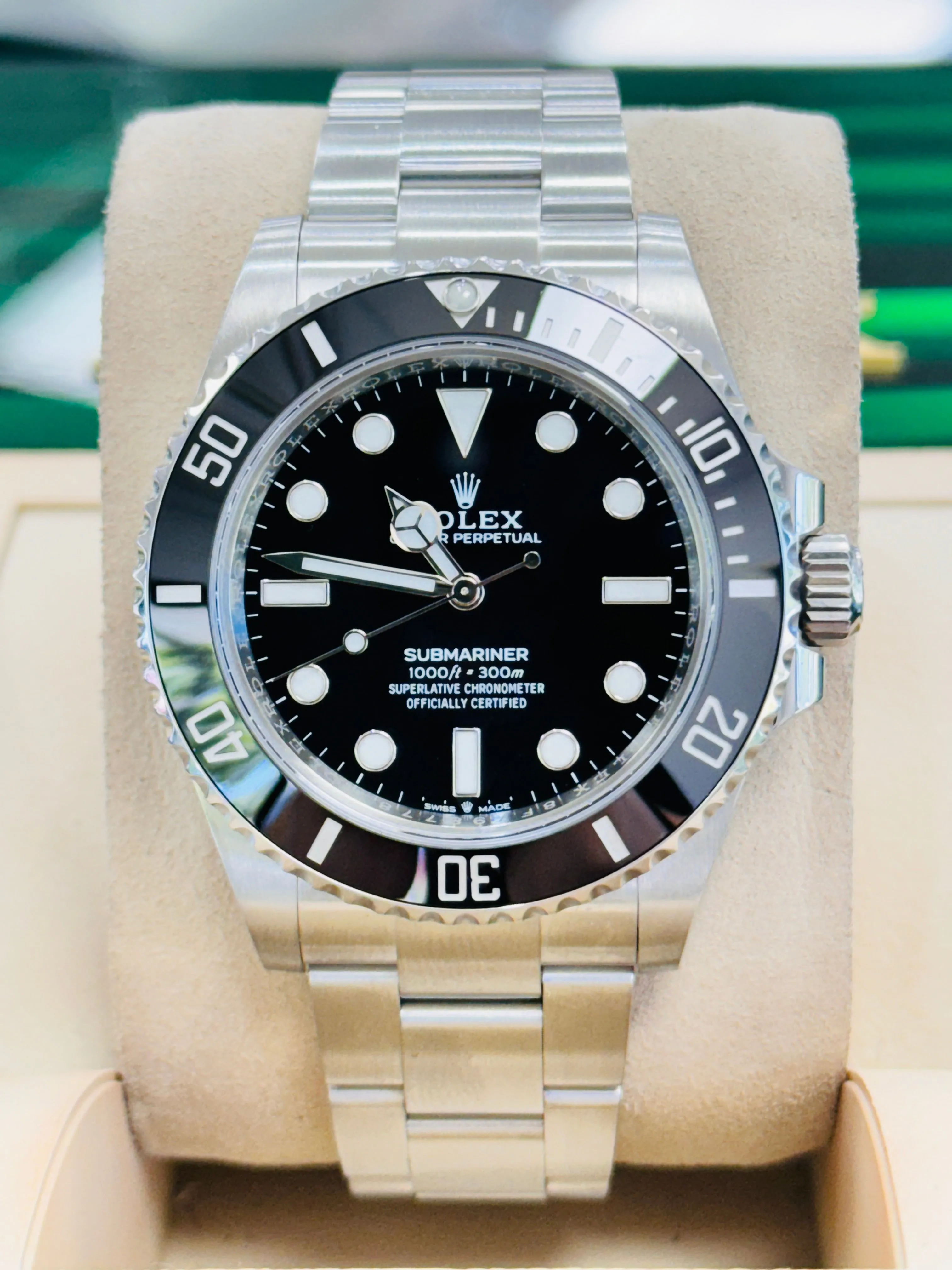 Rolex Submariner 124060 41mm Stainless steel Black