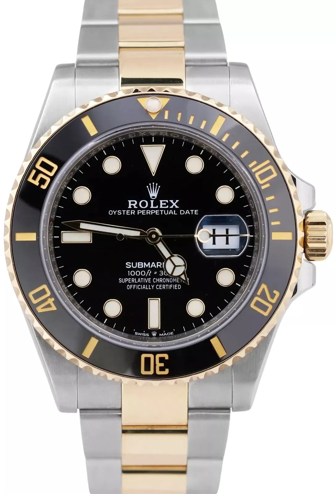 Rolex Submariner 126613LN-0002 41mm Yellow gold and Oystersteel Black