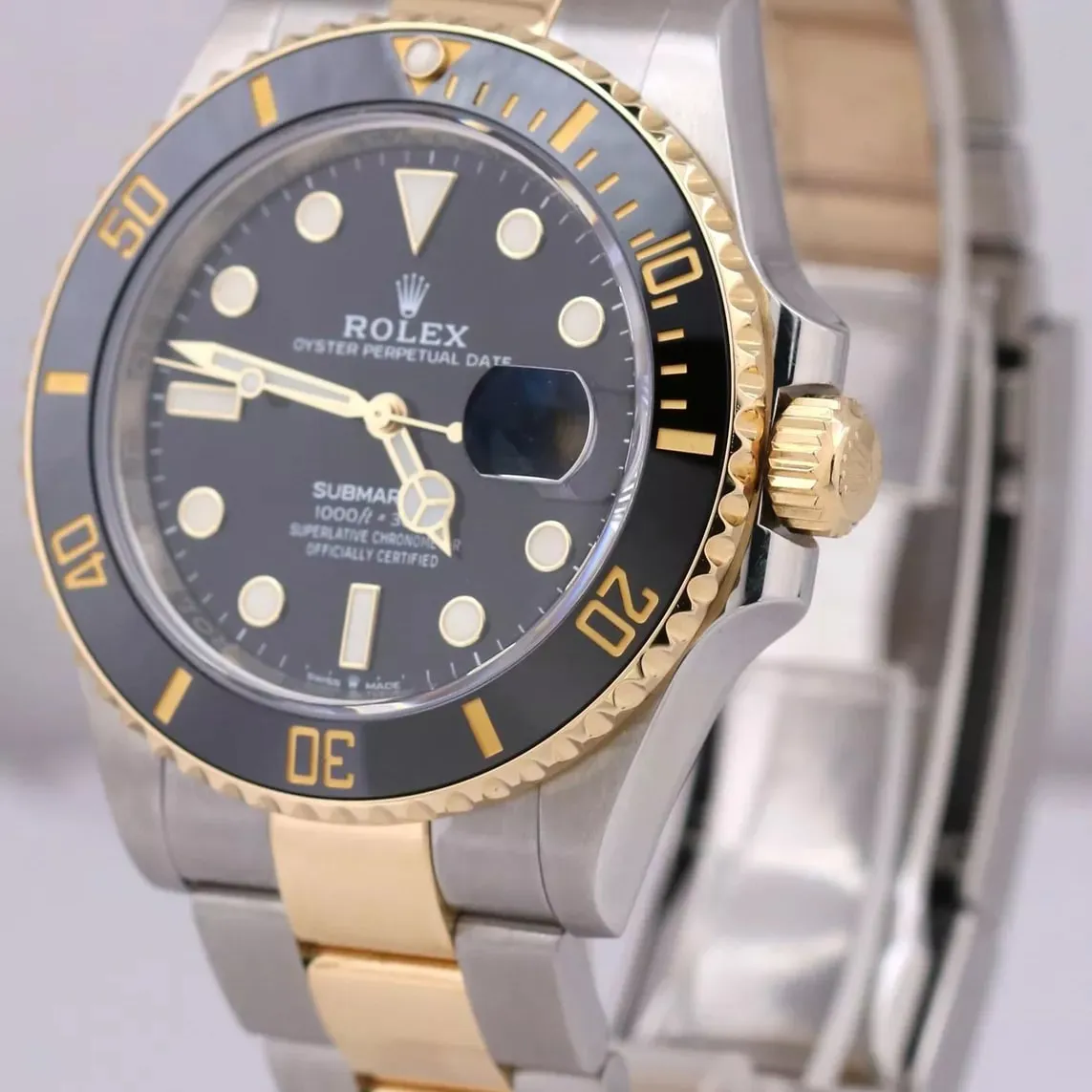 Rolex Submariner 126613LN-0002 41mm Yellow gold and Oystersteel Black 1