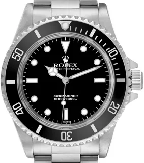 Rolex Submariner 14060 Stainless steel Black