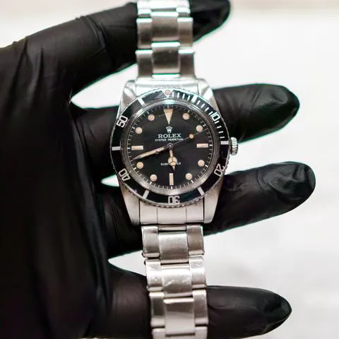 Rolex Submariner 6204 37mm Stainless steel Black