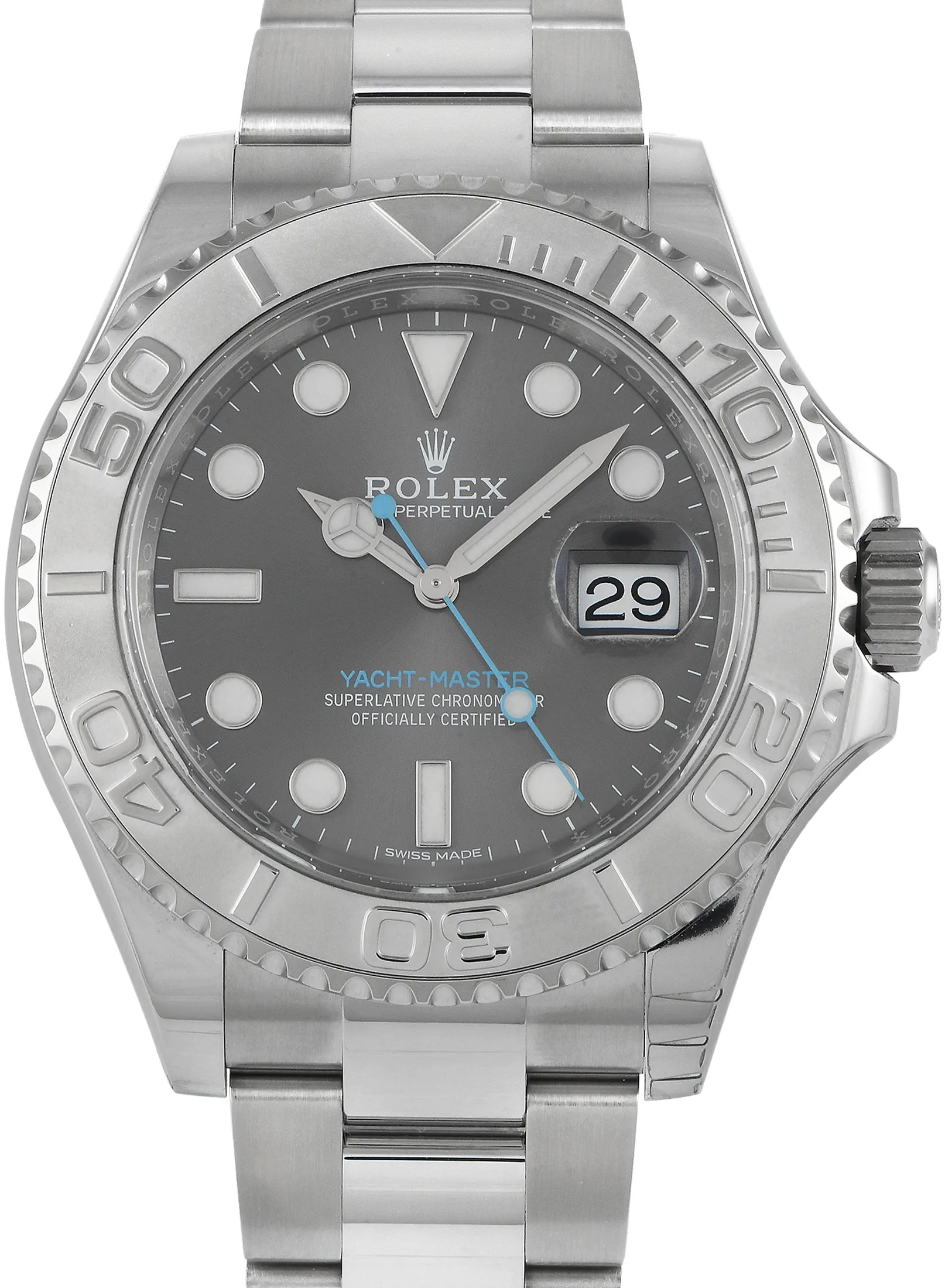 Rolex Yacht-Master 116622 40mm Stainless steel Gray