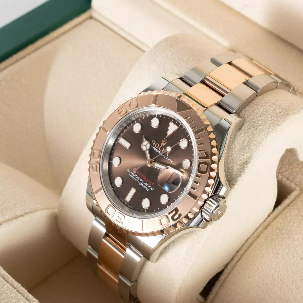 Rolex Yacht-Master 126621-0001 40mm Oystersteel and Everose gold Brown 1