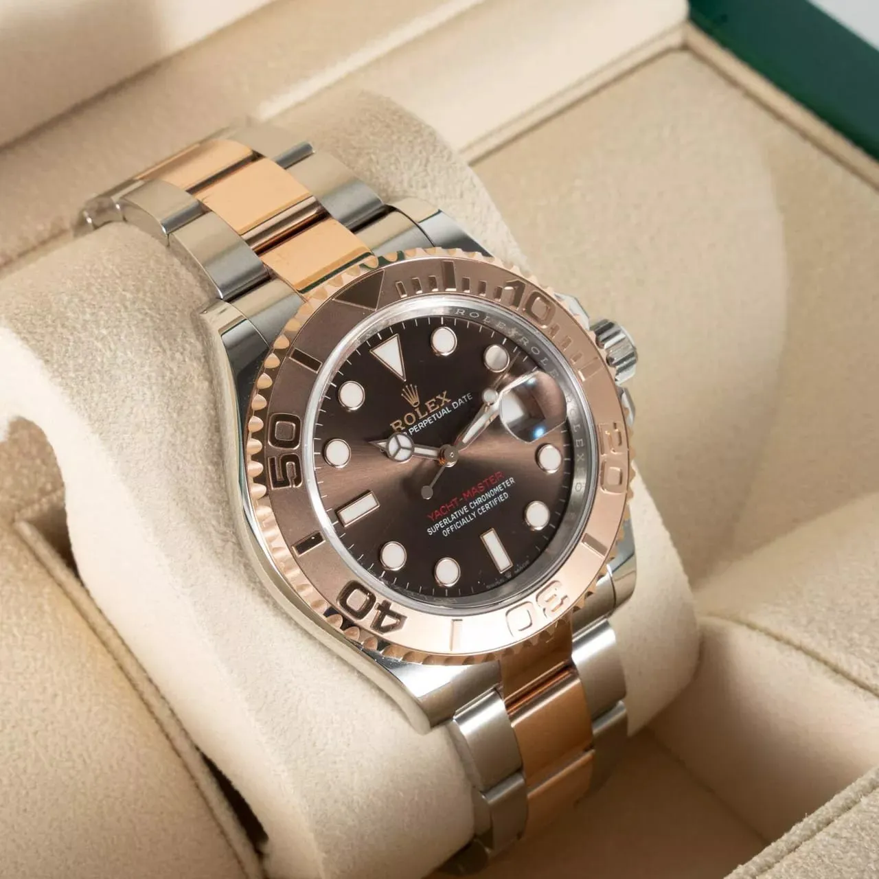 Rolex Yacht-Master 126621-0001 40mm Oystersteel and Everose gold Brown 2