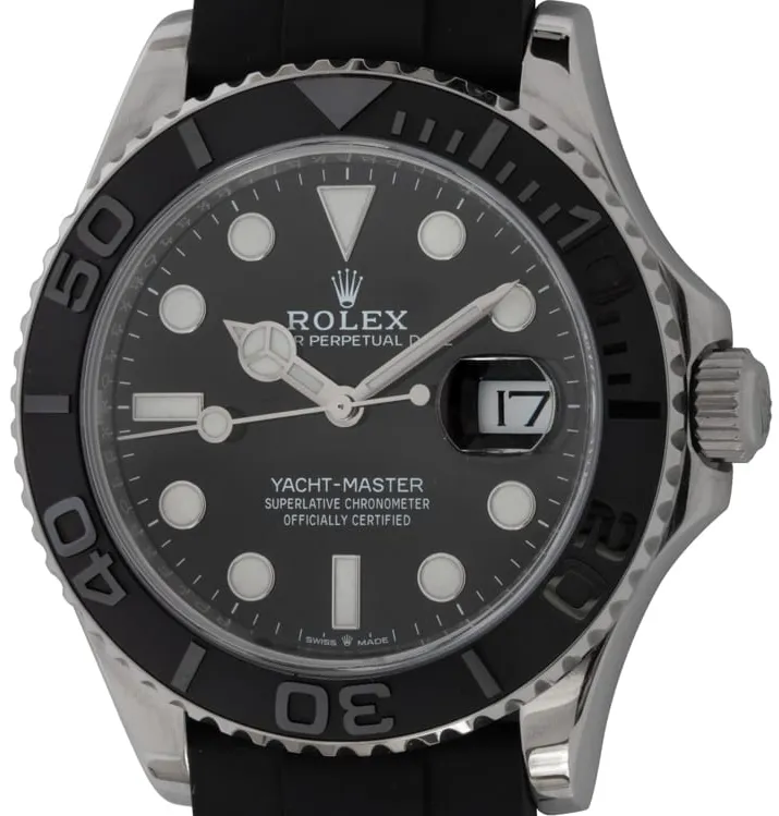 Rolex Yacht-Master 226659-0002 42mm 18k white gold Black