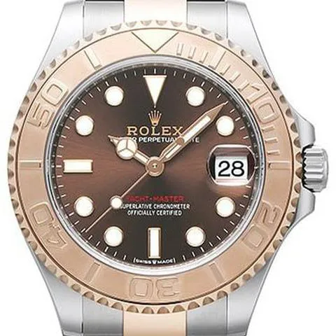 Rolex Yacht-Master 37 268621 37mm Yellow gold and Stainless steel Brown