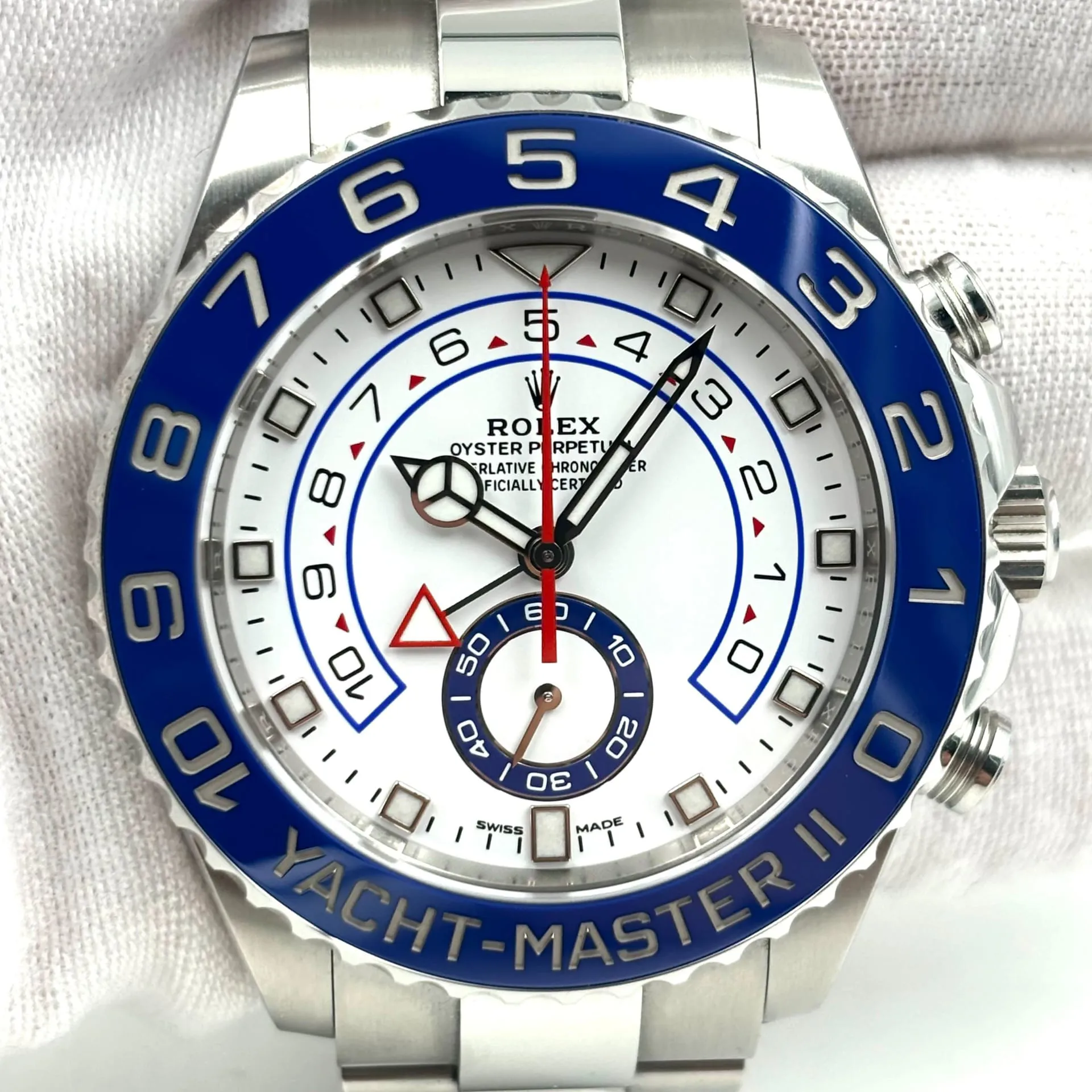 Rolex Yacht-Master II 116680-0002 44mm Oystersteel White