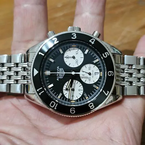 TAG Heuer Autavia CBE2110.BA0687 42mm Stainless steel Black 1