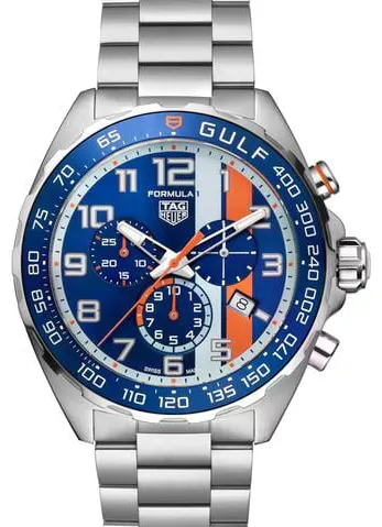 TAG Heuer Formula 1 CAZ101AT.BA0842 43mm Stainless steel Blue